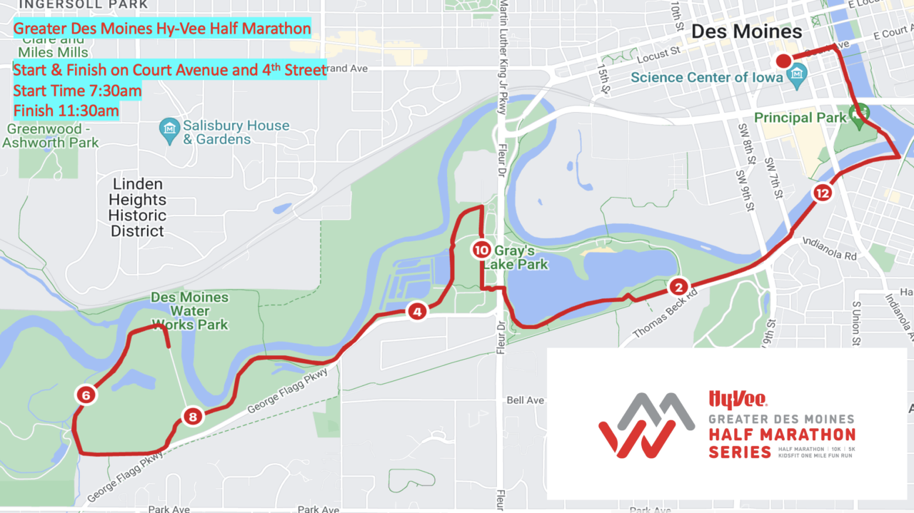 HyVee Greater Des Moines Half Marathon Series