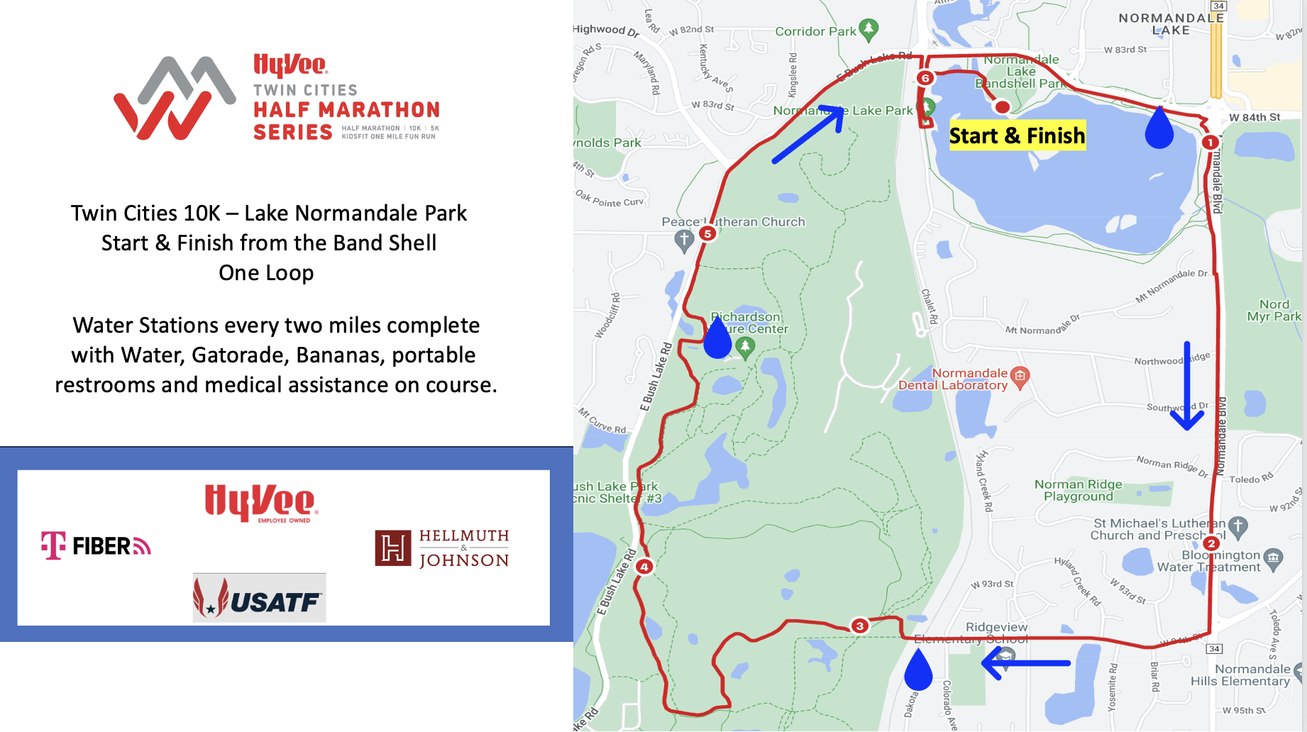 HyVee Twin Cities Half Marathon Series